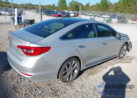 2015 Hyundai Sonata Limited 2.0T from USA, damaged, VIN 5NPE34AB0FH141196